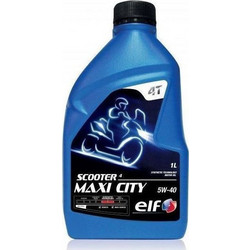 Elf Scooter 4 Maxi City Συνθετικό Λάδι Μηχανής 4T 5W-40 1lt