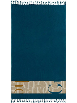 Guy Laroche Pestemal 25 Πετσέτα Παρεό Θαλάσσης Navy Μπλε 90x170cm