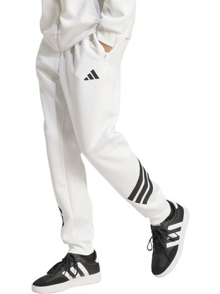 Adidas Ανδρικό Παντελόνι Φόρμας με Λάστιχο Λευκό JW7087