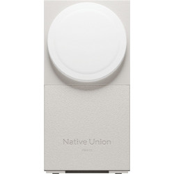 Native Union Rise 3in1 Ασύρματος Φορτιστής Qi2 Pad με Καλώδιο USB-C με Θύρα USB-C 15W Power Delivery Sandstone