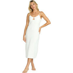 Billabong Crystal Clear Midi Καλοκαιρινό Βραδινό Φόρεμα Λευκό 24B132514-SCS
