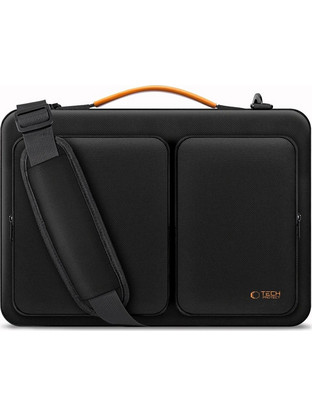 Tech-Protect Defender Τσάντα Laptop Ώμου 14" Black Orange
