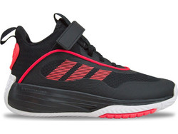 Adidas Ownthegame 3.0 Παιδικά Αθλητικά Παπούτσια για Μπάσκετ Μαύρα Κόκκινα JQ7939