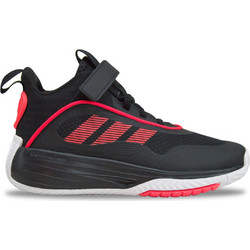 Adidas Ownthegame 3.0 Παιδικά Αθλητικά Παπούτσια για Μπάσκετ Μαύρα Κόκκινα JQ7939