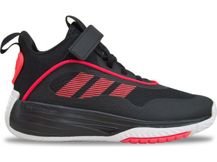Adidas Ownthegame 3.0 Παιδικά Αθλητικά Παπούτσια για Μπάσκετ Μαύρα Κόκκινα JQ7939