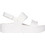 Skechers Arch Fit Upbeat Ανατομικές Καλοκαιρινές Γυναικείες Πλατφόρμες Χαμηλές Λευκές 111257-WHT