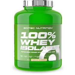 Scitec Nutrition 100% Whey Isolate Vanilla Πρωτεΐνη Ορού Γάλακτος Γράμμωσης Χωρίς Γλουτένη 1.81kg