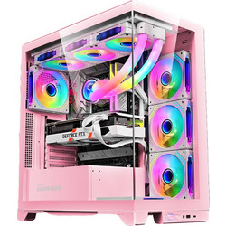 Armaggeddon Aquaron Xtreme Pink Gaming Midi Tower Κουτί Υπολογιστή με Πλαϊνό Παράθυρο