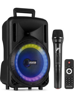 Fenton FT08LED MK2 Σύστημα Καραόκε με Ασύρματο Μικρόφωνο