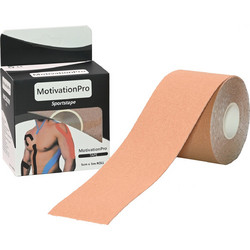 MotivationPro Ταινία Κινησιολογίας 5cm x 5m Μπεζ 1τμχ