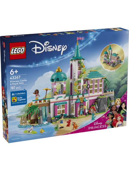 Lego Disney Princess Castle & Royal Pets για 6+ Ετών 43267