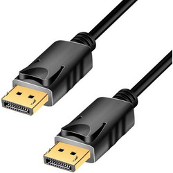 LogiLink Καλώδιο DisplayPort 1.2 to DisplayPort Male 3m Black CD0102