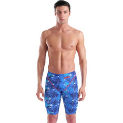 Arena Αθλητικό Ανδρικό Μαγιό με Σχέδια Royal Blue 006351-204