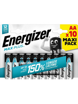 Energizer Max Plus ΑΑ 10τμχ
