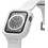 Araree Duple Pro Θήκη Σιλικόνης με Λουράκι για Apple Watch 4 / 5 / 6 / 7 / 8 / 9 / SE 44 / 45mm Λευκή