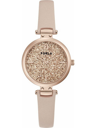 Furla Γυναικείο Ρολόι με Μπεζ Δερμάτινο Λουράκι WW00018008L3