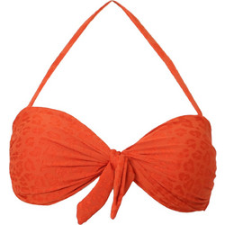 Banana Moon Bikini Top Strapless Animal Print Πορτοκαλί TROBO-TOMARIN-HRU92