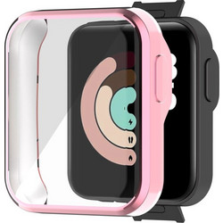 Flexible Θήκη Σιλικόνης για Xiaomi Mi Watch Lite 41mm Ροζ