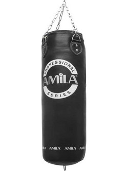 Amila 43815 Σάκος Μποξ Κρεμαστός 20kg 90cm Μαύρος