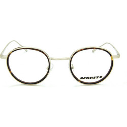 Moritz MZ21323 ED05 Ανδρικός Σκελετός Γυαλιών Οράσεως Μεταλλικός Άσπρος