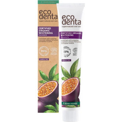 Ecodenta Organic Passion Fruit Οδοντόκρεμα για Λεύκανση Χωρίς Φθόριο 75ml