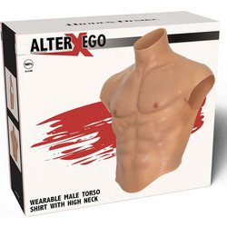 Hidden Desire Alter Ego Male Torso Shirt with ABS Sexy Αξεσουάρ D-241493