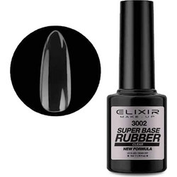Elixir 3002 Super Rubber Base Ημιμόνιμο Βερνίκι Νυχιών 5ml