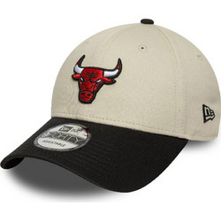 New Era Chicago Bulls NBA 9FORTY Ανδρικό Καπέλο Jockey Υφασμάτινο Μπεζ 60691267