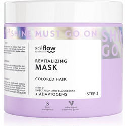 So!flow Coloured Μάσκα Μαλλιών για Προστασία Χρώματος για Βαμμένα Μαλλιά 400ml