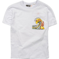 Losan Παιδικό T-Shirt Κοντομάνικο με Κουκούλα Λευκό LJBAP010325029