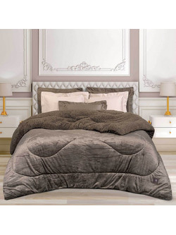 Greenwich Polo Club Κουβερτοπάπλωμα Υπέρδιπλο Hollowfiber 220x240 Essential 3958 Taupe
