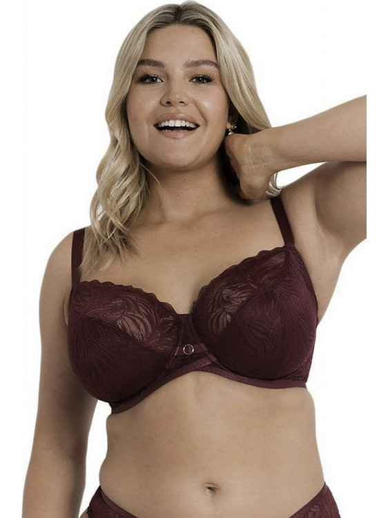 Curvy Kate Σουτιέν Minimizer με Μπανέλα Μπορντό CK044100-CLA