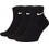 Nike Everyday Cushion Ankle Ανδρικές Κάλτσες Κοντές Μαύρες 3Pack SX7667-010