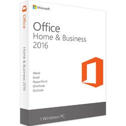 Microsoft Office Home & Business 2016 Ελληνικά Συμβατό με Windows για 1 Χρήστη (Ηλεκτρονική Άδεια)