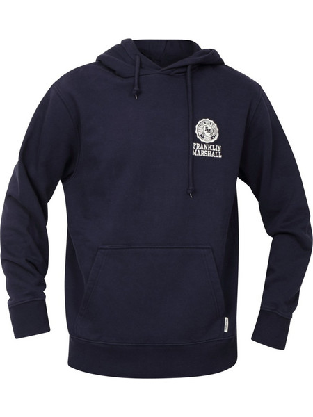 Franklin & Marshall Ανδρικό Φούτερ με Κουκούλα & Τσέπες Navy Μπλε JM5014.000.2004P01-219