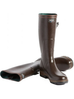 Aigle Terra Pro Vario Γαλότσες Εργασίας Γονάτου Καφέ 85375.6