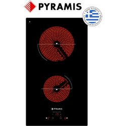 Pyramis PHC32230FMB Κεραμική Εστία Αυτόνομη με Λειτουργία Κλειδώματος