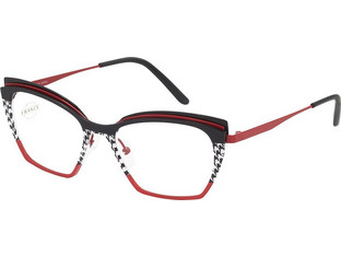 Lafont JEANNE-1091 Γυναικείος Σκελετός Γυαλιών Οράσεως Μεταλλικός Κόκκινος