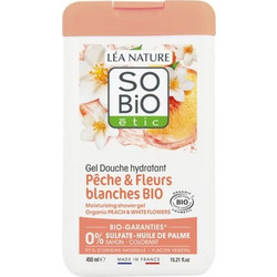 So' Bio Etic Peach & White Flowers Αφρόλουτρο σε Gel 450ml