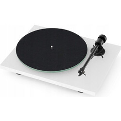 Pro-Ject T1 EVO Πικάπ Satin White + Ortofon OM10e