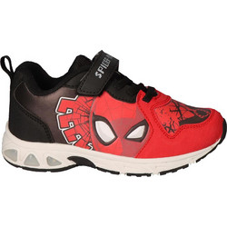 Cerda Spider-Man Παιδικά Sneakers με Φωτάκια Κόκκινα Μαύρα 2300006908