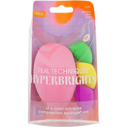 Real Techniques Hyperbrights XL Σετ Σφουγγαράκια Μακιγιάζ 4τμχ