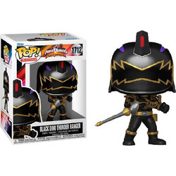 Funko Pop! Television Power Rangers 1712 Black Dino Thunder Ranger