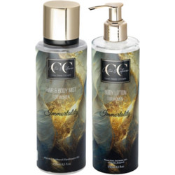 Christian & Catherine Immortality Hair & Body Mist 250ml + Body Lotion 250ml