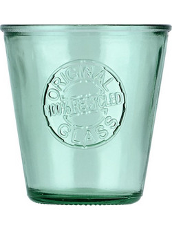 Estia Ποτήρι Νερού Γυάλινo Evergreen Πράσινο 260ml 01-34450
