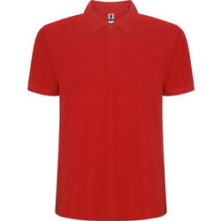 Roly Ανδρική Μπλούζα Polo Κοντομάνικη Κόκκινη PO6609-60