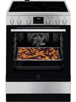 Electrolux LKR64020CX Κουζίνα Ηλεκτρική 73lt με Κεραμικές Εστίες 59.6cm