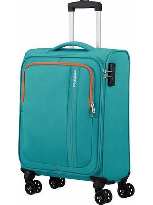 American Tourister 146674-1013 Βαλίτσα Καμπίνας 55x40x220cm με 4 Ρόδες Τιρκουάζ