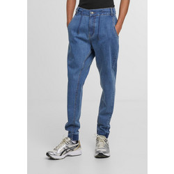 Urban Classics Ανδρικό Τζιν Παντελόνι Ελαστικό Slim Εφαρμογή Μπλε TB7567-19924