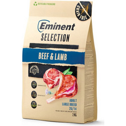 Eminent Selection Large Adult Hypoallergenic Grain Free with Beef & Lamb 2kg